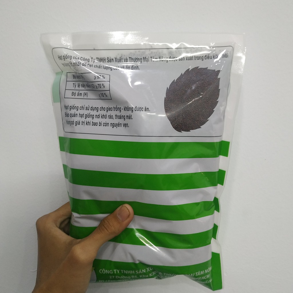 Túi Lớn 1Kg Hạt Giống Rau Mầm Bông Cải Xanh Italia Dễ Trồng
