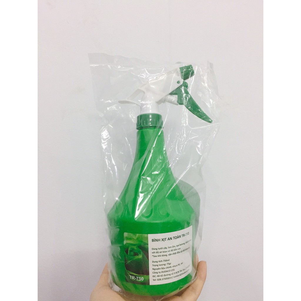 Bình Xịt Cồn Khử Khuẩn,Tưới Cây,Xịt Tóc 750Ml (Bình Phun Sương)