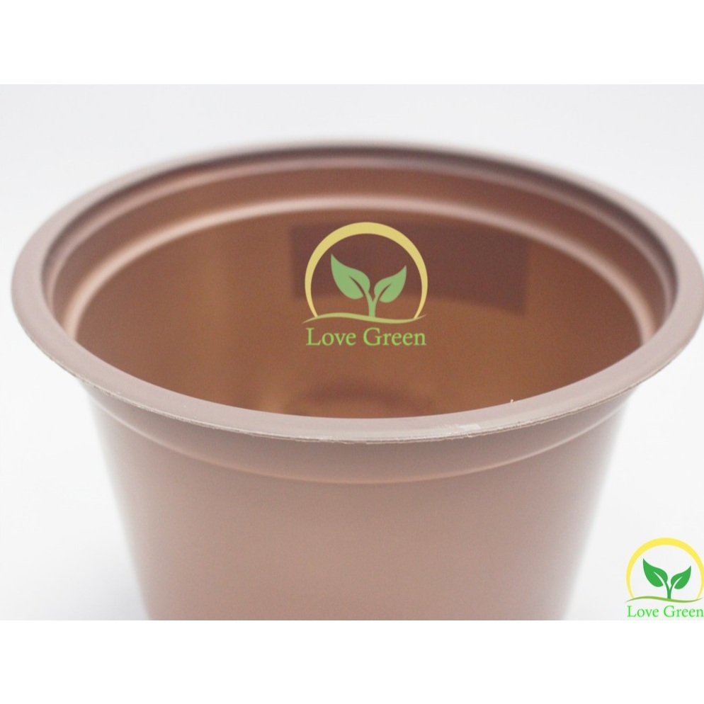 Bộ 5 Chậu Nhựa Mềm Trồng Cây 20X15Cm