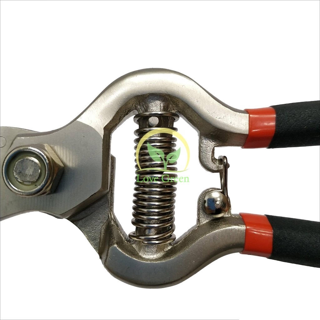 Kéo Cắt Tỉa Cành Cầm Tay Lưỡi Cong Cán Đúc Asaki 8651