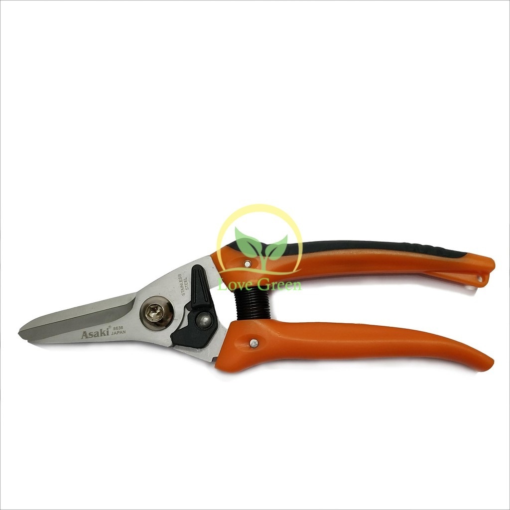 Kéo Cắt Tỉa Cành Cầm Tay Lưỡi Thẳng Asaki 8638