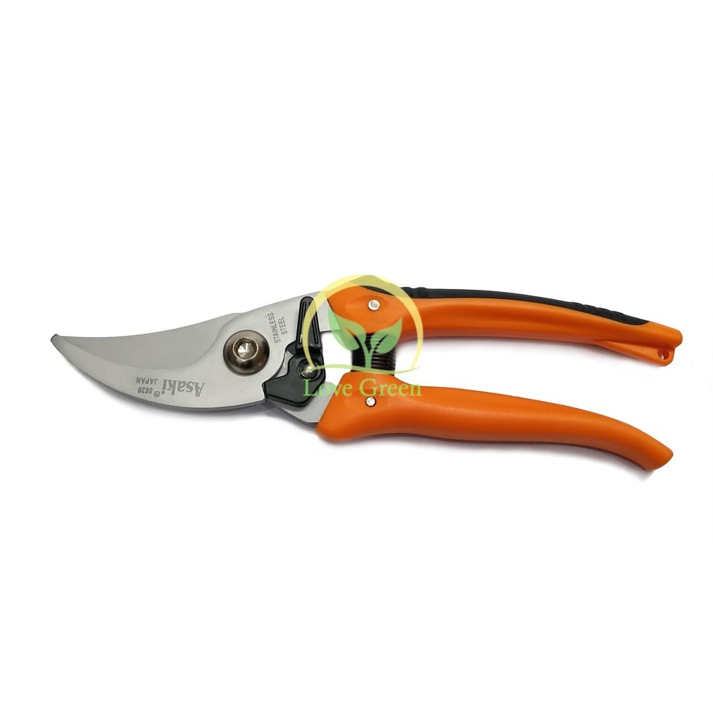 Kéo Cắt Tỉa Cành Cầm Tay Lưỡi Cong Asaki 8639