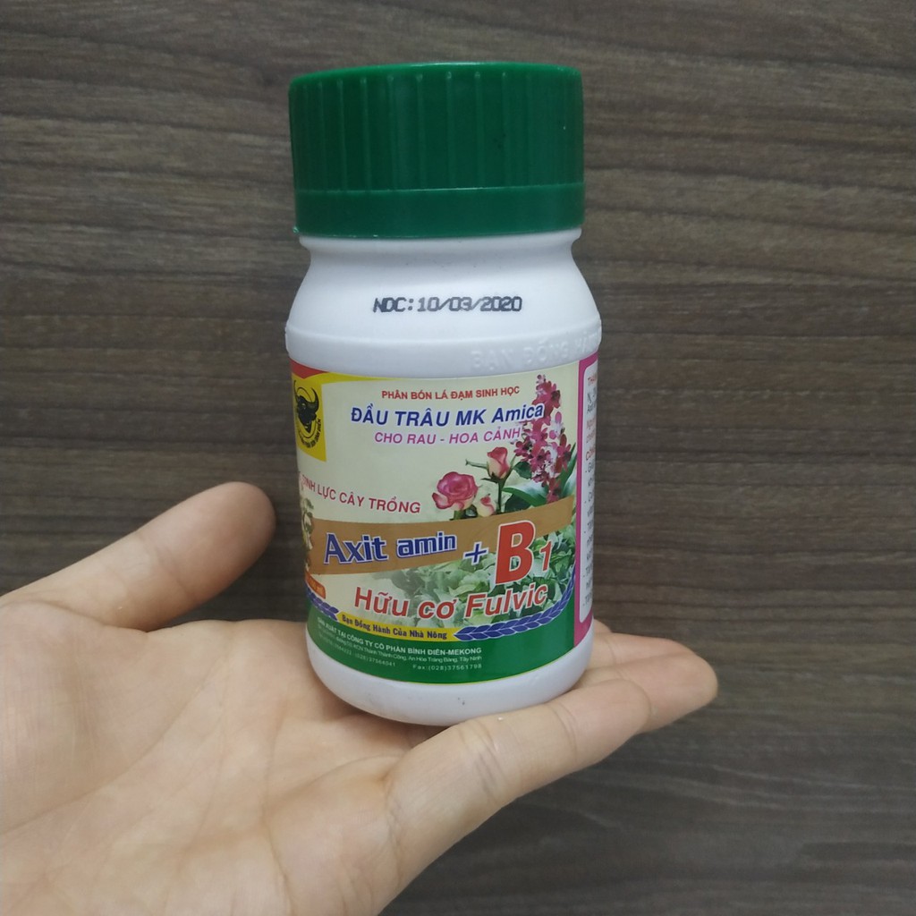 Phân Bón Lá Vitamin B1 (Phân Đầu Trâu Amica) 100 Ml