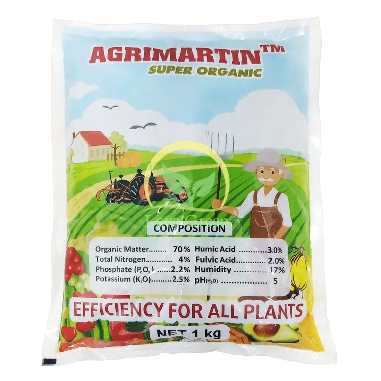 Phân Bón Hữu Cơ Agrimartin 1Kg