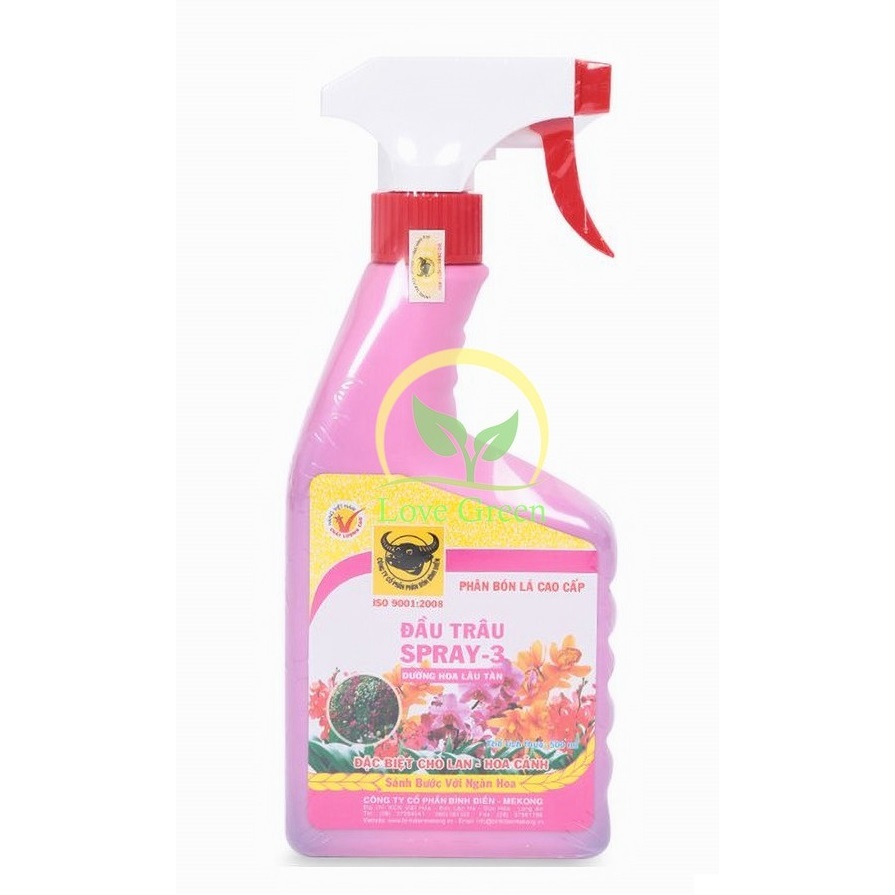 Phân Bón Nảy Chồi Ra Lá (Phân Đầu Trâu Spray 1) 500Ml
