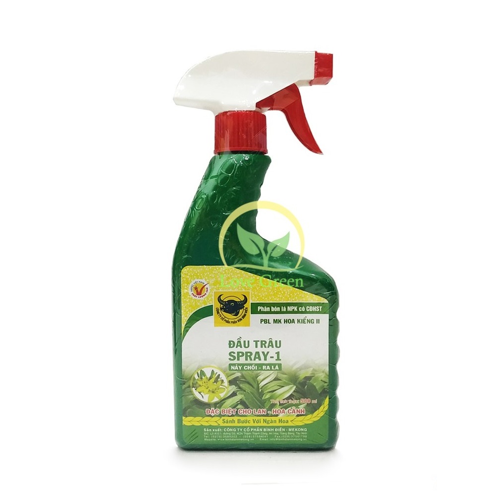 Phân Bón Nảy Chồi Ra Lá (Phân Đầu Trâu Spray 1) 500Ml